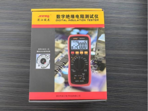 Digital insulation resistance tester