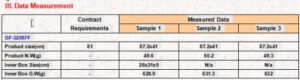 Balloon final PSI quality control inspection in Baoding City Hebei province size check