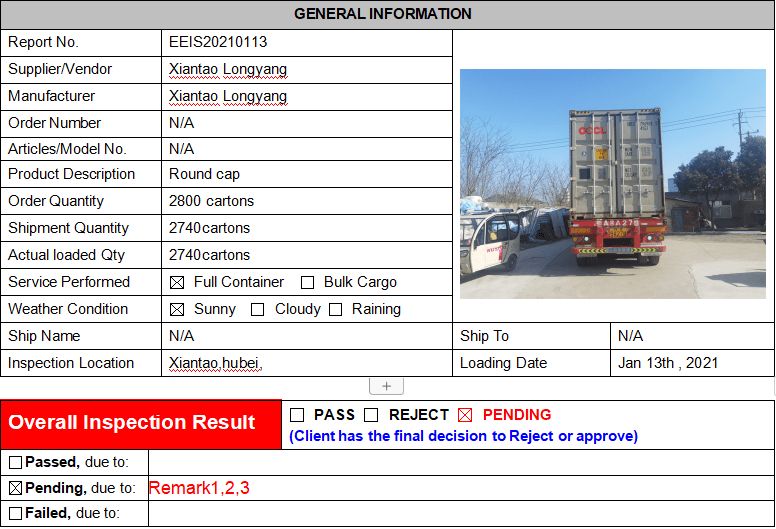 General Container Information