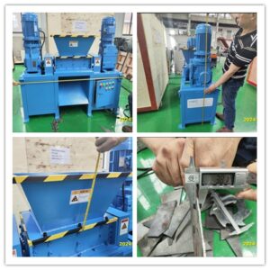 Shredder Machine Final  Random Inspection in Nanjing