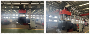 Inspection for 1000T hydraulic press in Zaozhuang