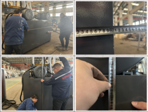 Inspection for 1000T hydraulic press in Zaozhuang