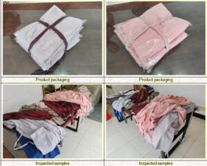 Neck apron AQL quality inspection psi check in Shanghai city sample size