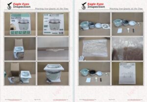 Electric rice cooker inspection QC Service in Zhoukou Henan Province  package check