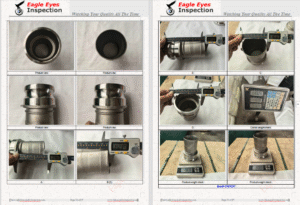 Coupling Cap Inspection Service Quality QC Check in Huaihua City, Hunan Province