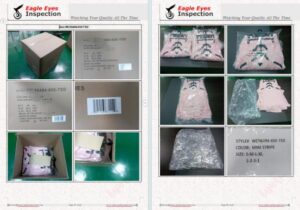 Quality inspection Check for Pajama in HEBI City HENAN Province package check