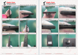 SICHUAN YIBIN final QC inspection check for mobile phone product view