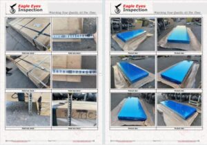 wuxi qc inspection check of Aluminum Tread Plate in jiangsu package check