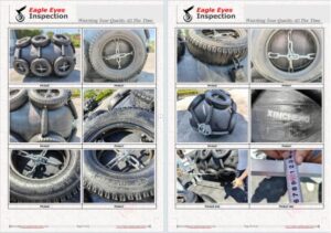 Pneumatic Rubber Fender Final Inspection Service in Chengdu measurement