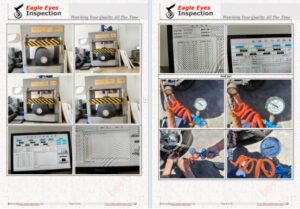 Pneumatic Rubber Fender Final Inspection Service in Chengdu  testing
