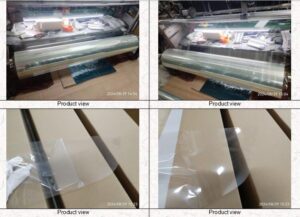 Safety Window Film AQL quality inspection check in Hanchuan Hubei samples
