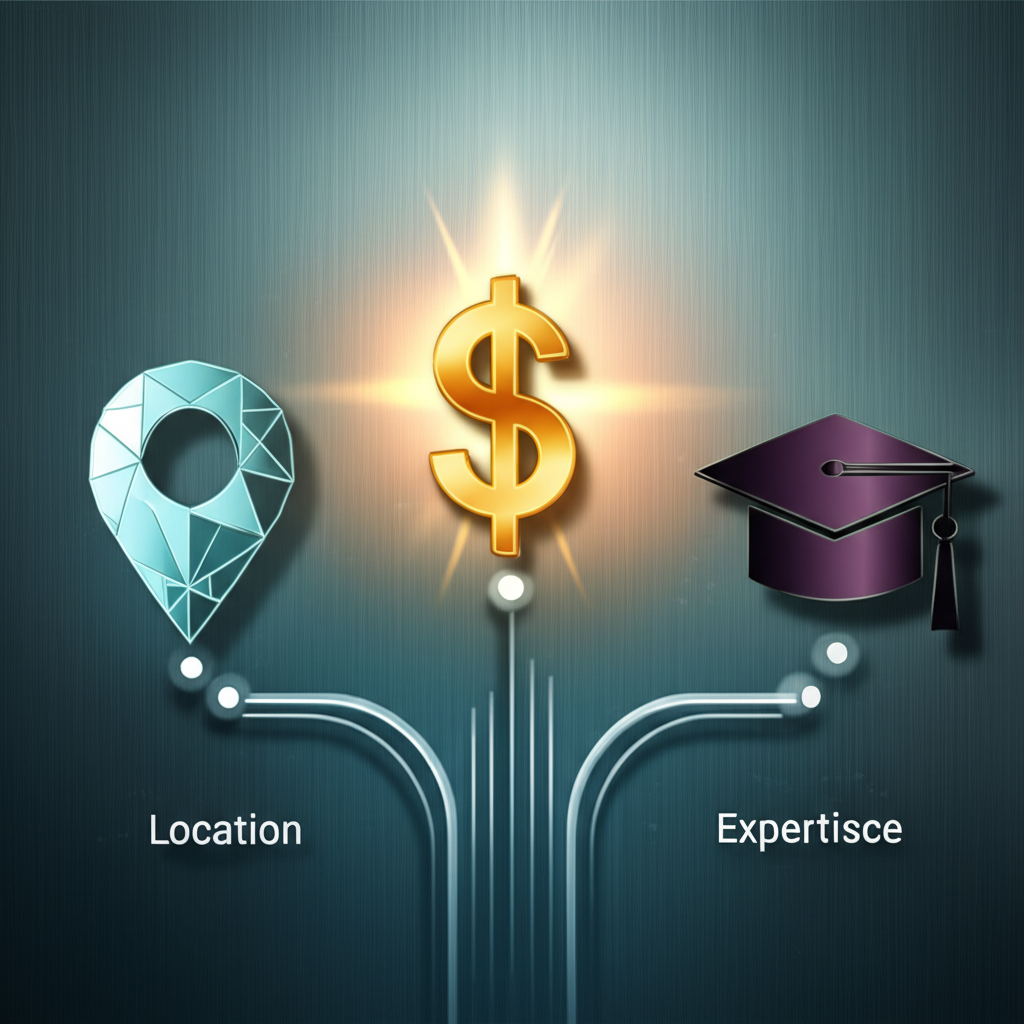infographic showing the key factors that influence the price of a factory audit