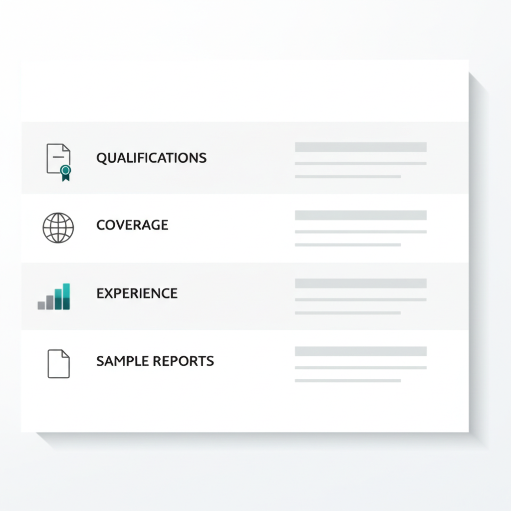 key criteria for evaluating and selecting a quality inspection company in china
