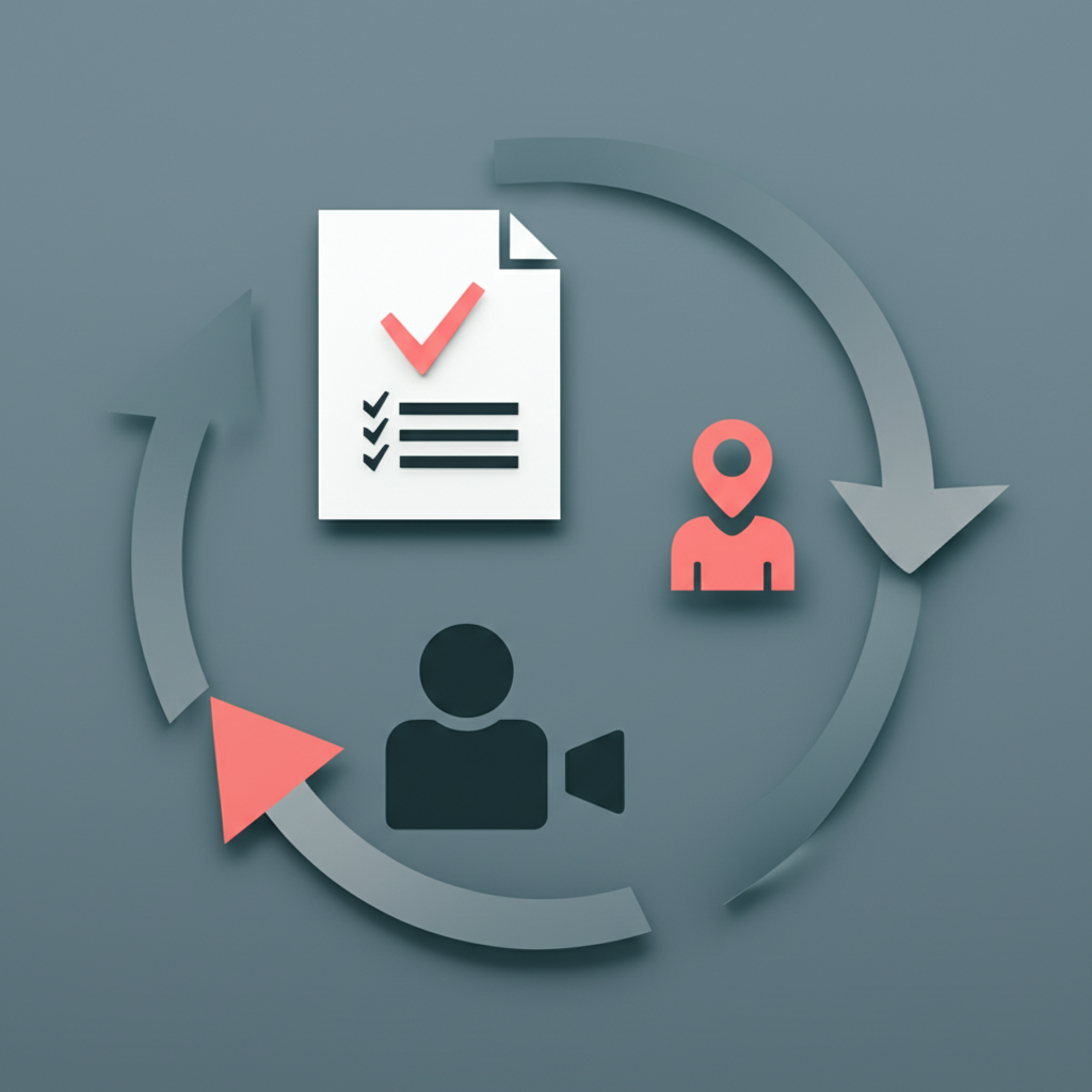 diagram illustrating the core strategies of remote quality control protocols people and tech