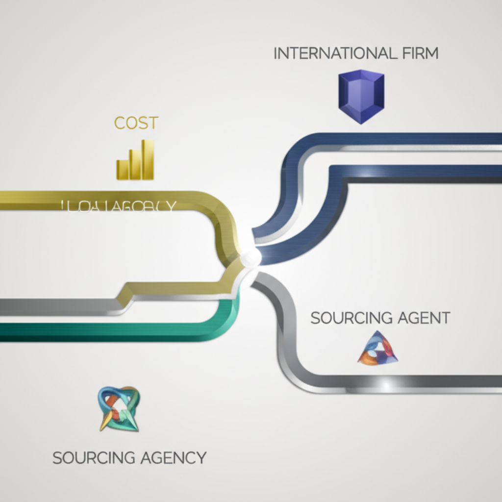 diagram showing the different types of inspection companies available in china