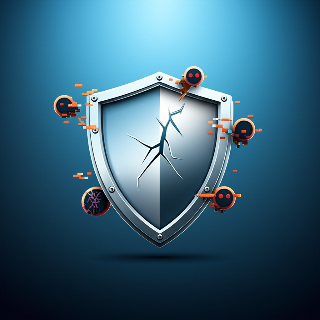 symbolic representation of brand reputation being protected by quality assurance